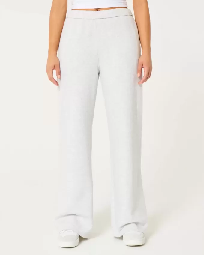 Pantaloni de sport cu picioare largi Pantaloni de sport cu picioare largi