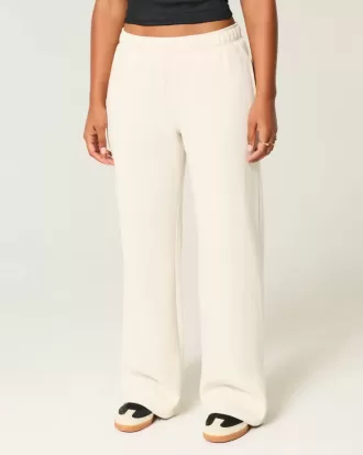 Pantaloni de sport cu picioare largi