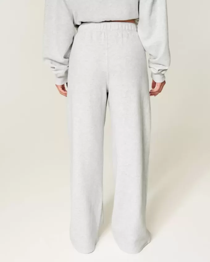 Pantaloni de sport cu picioare largi Pantaloni de sport cu picioare largi