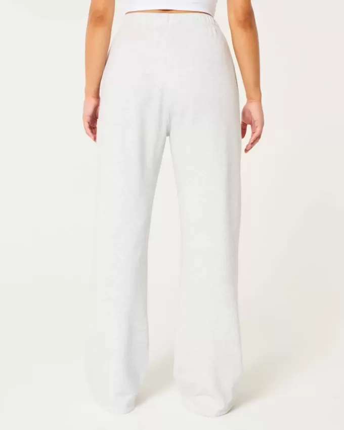 Pantaloni de sport cu picioare largi Pantaloni de sport cu picioare largi