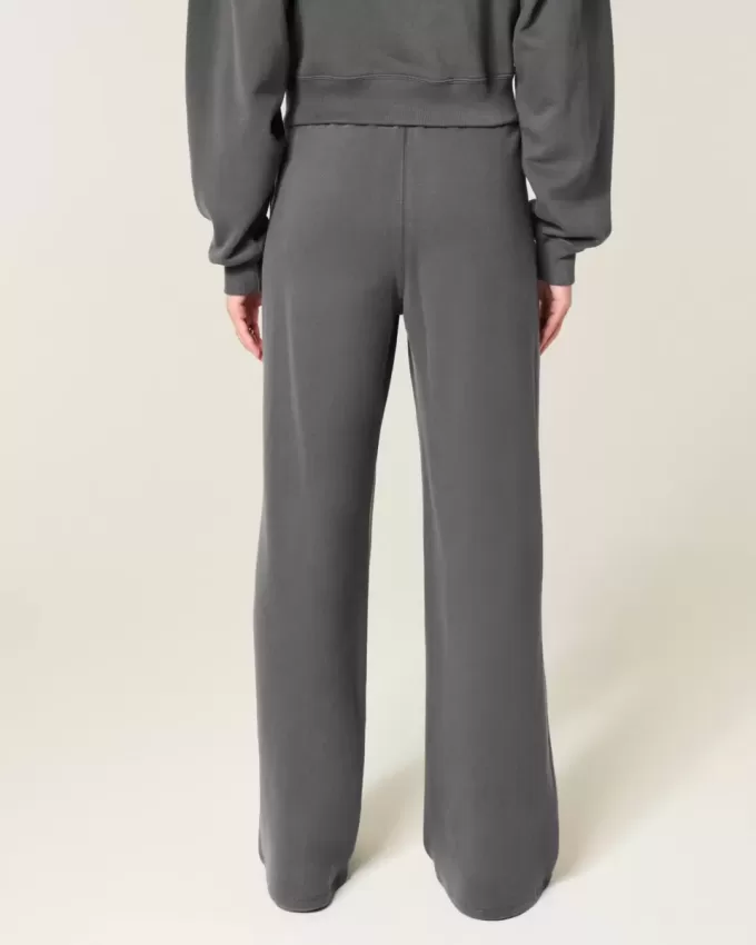 Pantaloni de sport cu picioare largi Pantaloni de sport cu picioare largi