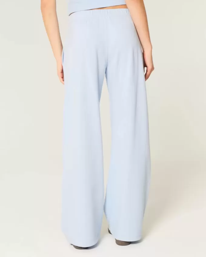 Pantaloni de sport cu picioare largi Pantaloni de sport cu picioare largi
