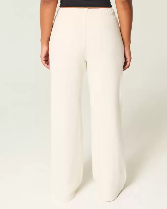 Pantaloni de sport cu picioare largi Pantaloni de sport cu picioare largi