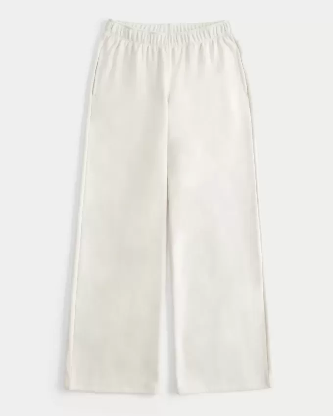 Pantaloni de sport cu picioare largi Pantaloni de sport cu picioare largi