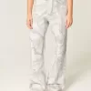 Pantaloni de sport cu picioare largi Camo Pocket Heart Pantaloni de sport cu picioare largi Camo Pocket Heart
