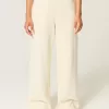 Pantaloni de sport cu picioare largi Love You Graphic Pantaloni de sport cu picioare largi Love You Graphic