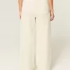 Pantaloni de sport cu picioare largi Love You Graphic Pantaloni de sport cu picioare largi Love You Graphic