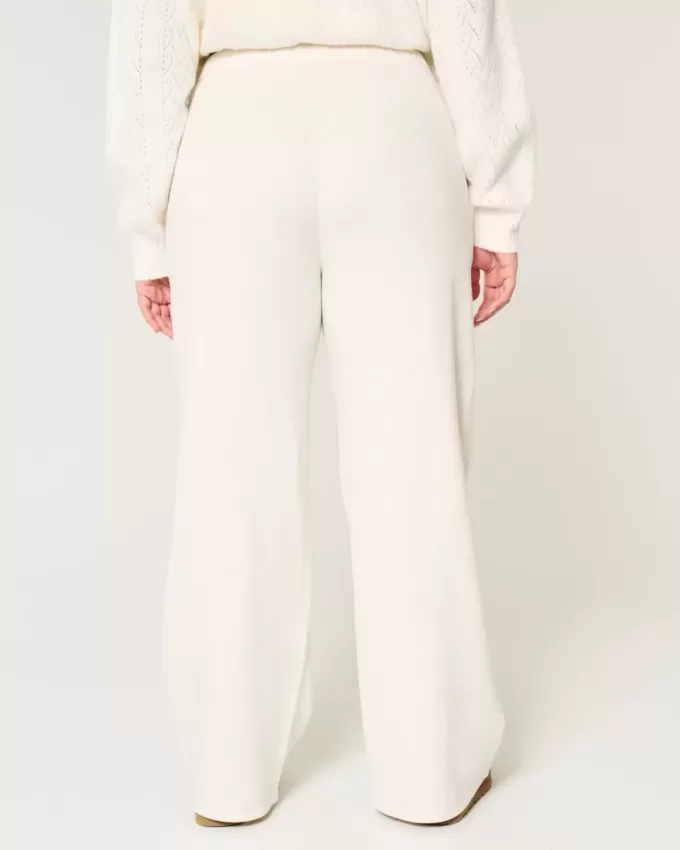 Pantaloni de sport cu picioare largi XOXO grafic Pantaloni de sport cu picioare largi XOXO grafic