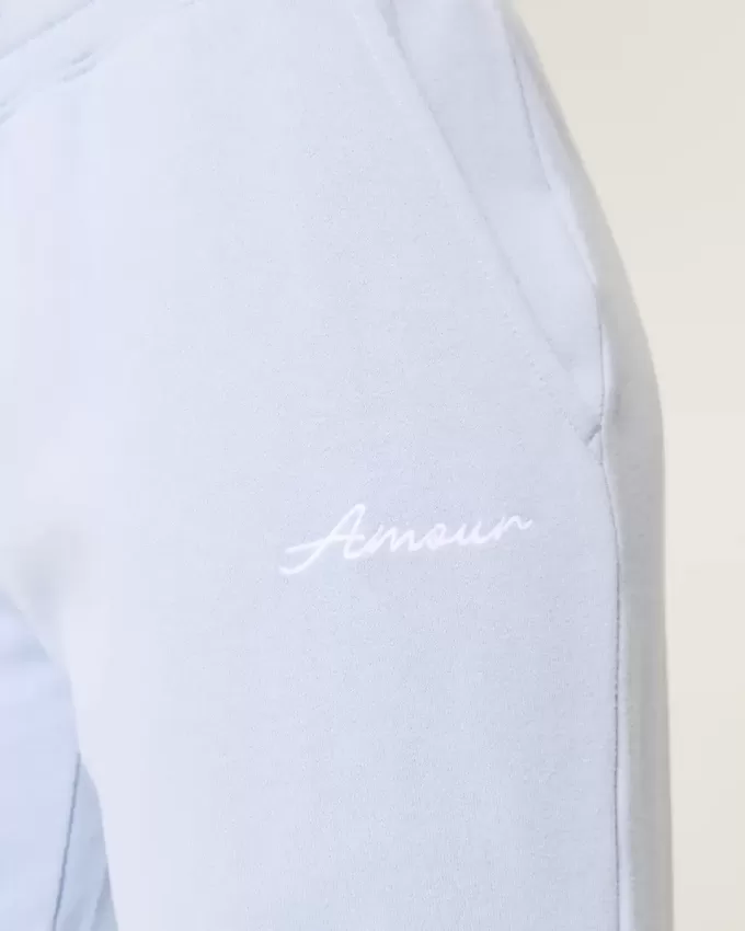 Pantaloni de sport drept Amour Graphic Pantaloni de sport drept Amour Graphic