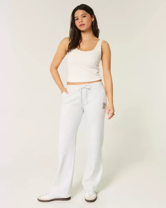 Pantaloni de sport drept Grad Bear Pantaloni de sport drept Grad Bear