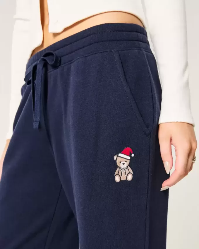 Pantaloni de sport drept Teddy Bear Pantaloni de sport drept Teddy Bear