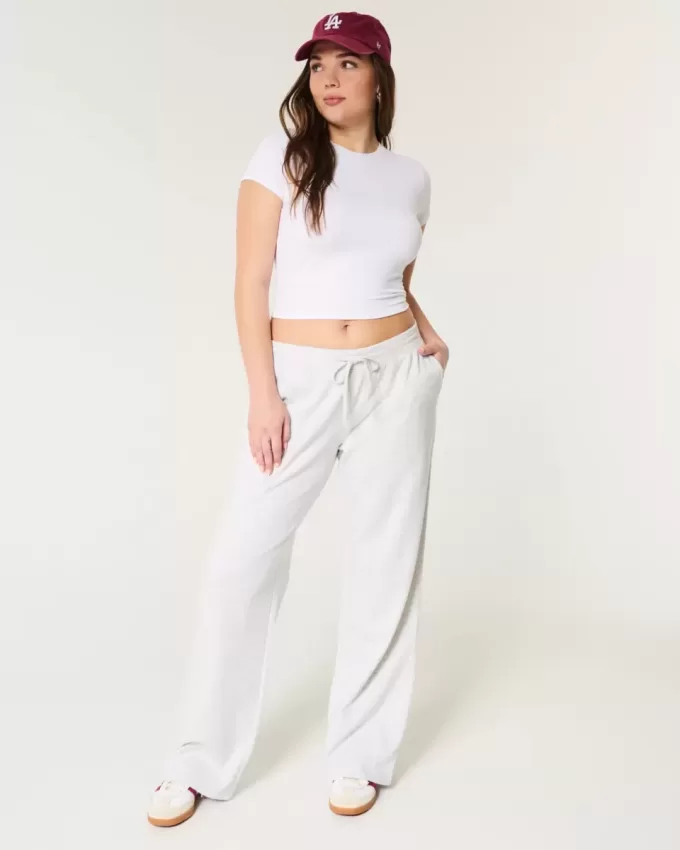 Pantaloni de sport drepti Pantaloni de sport drepti