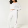 Pantaloni de sport drepti cu dungi laterale Pantaloni de sport drepti cu dungi laterale