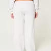 Pantaloni de sport drepti cu dungi laterale Pantaloni de sport drepti cu dungi laterale