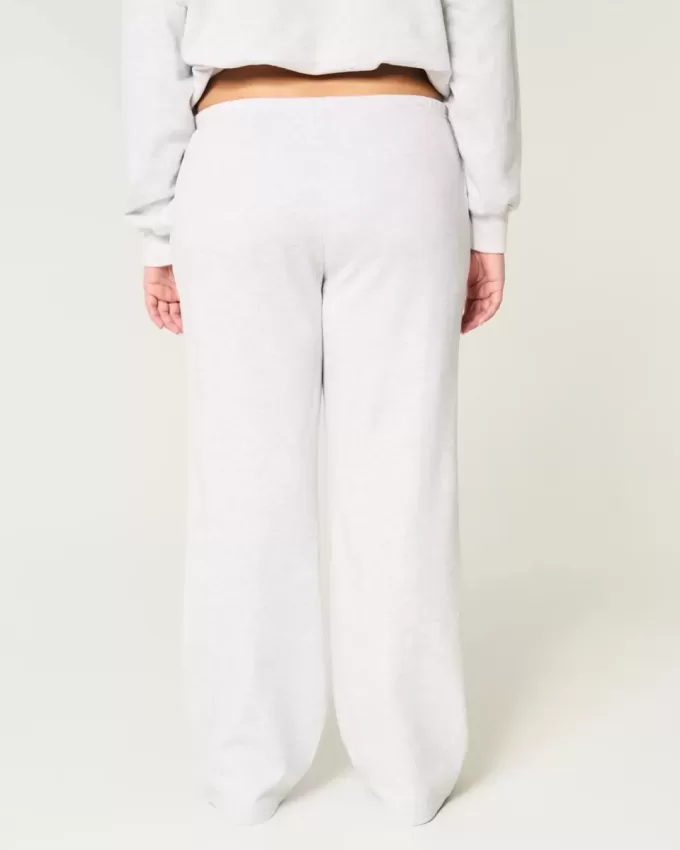 Pantaloni de sport drepti cu dungi laterale Pantaloni de sport drepti cu dungi laterale