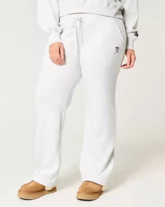 Pantaloni de sport drepti cu grafic Snoopy