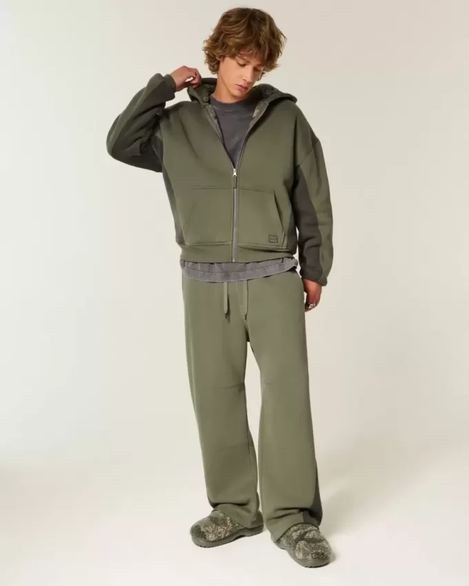 Pantaloni de sport Hollister x Crocs Super Baggy Pantaloni de sport Hollister x Crocs Super Baggy
