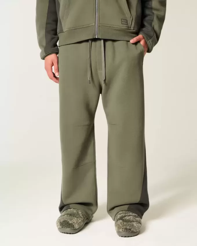 Pantaloni de sport Hollister x Crocs Super Baggy Pantaloni de sport Hollister x Crocs Super Baggy