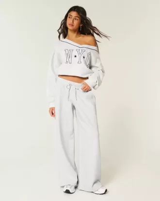 Pantaloni de sport largi