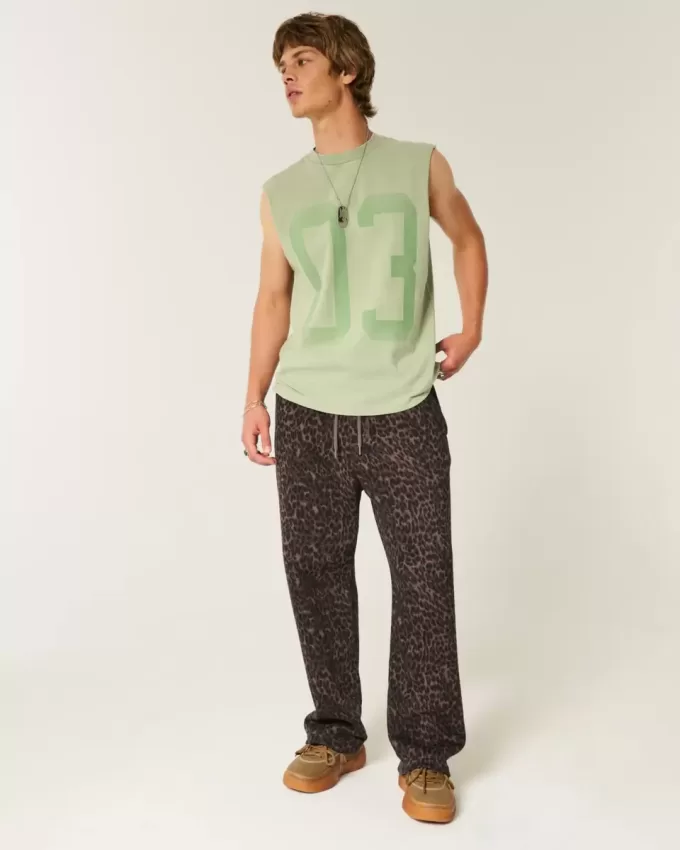 Pantaloni de sport largi Pantaloni de sport largi