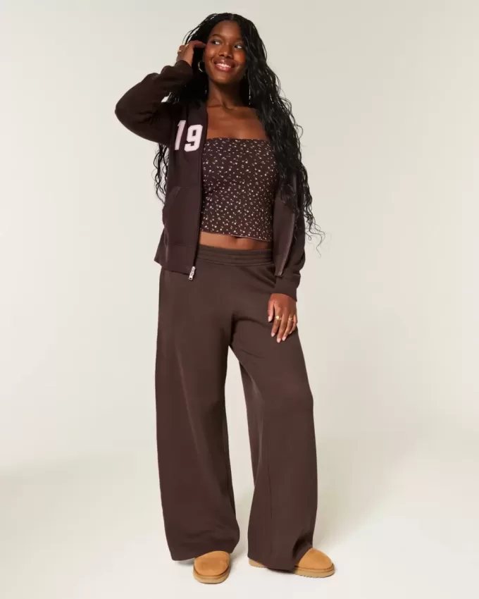Pantaloni de sport largi Pantaloni de sport largi
