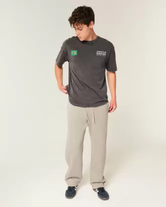 Pantaloni de sport largi
