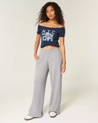 Pantaloni de sport largi