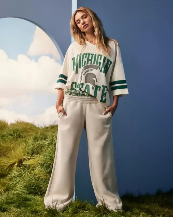 Pantaloni de sport largi Pantaloni de sport largi