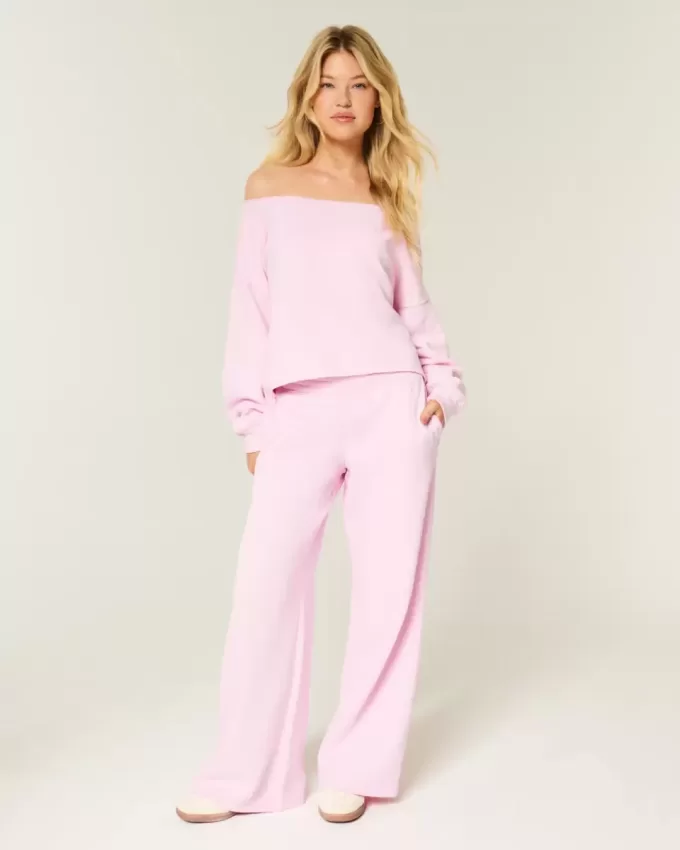 Pantaloni de sport largi Pantaloni de sport largi