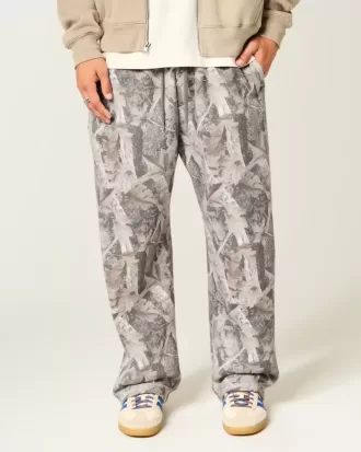 Pantaloni de sport largi