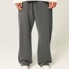 Pantaloni de sport largi cu grafică șarpe Pantaloni de sport largi cu grafică șarpe