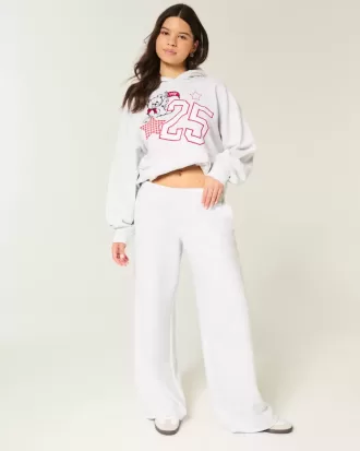 Pantaloni de sport largi cu grafic Star