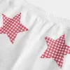 Pantaloni de sport largi cu grafic Star Pantaloni de sport largi cu grafic Star