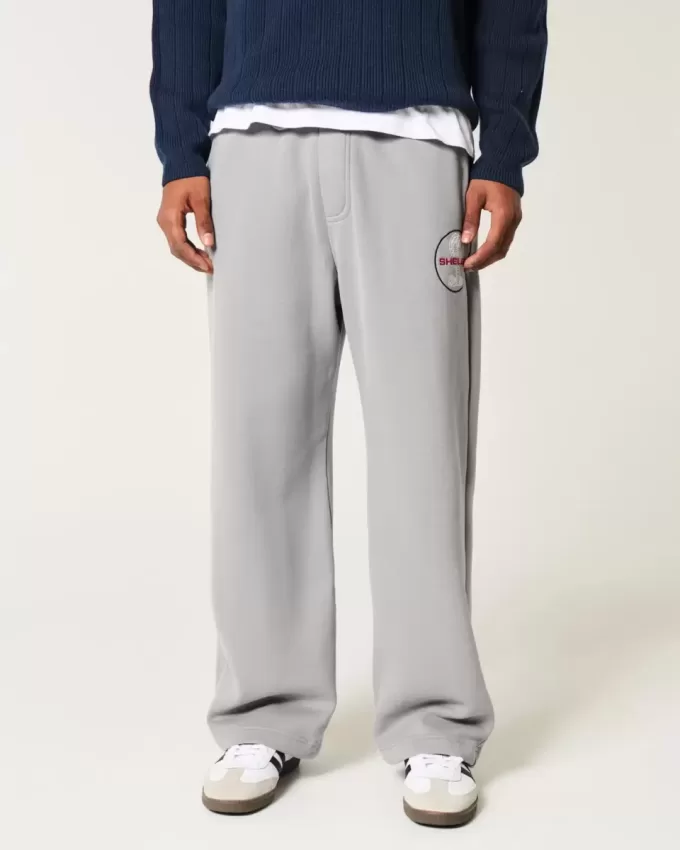 Pantaloni de sport Shelby Graphic Super Baggy