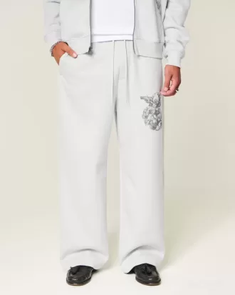 Pantaloni de sport Super Baggy Angel Graphic