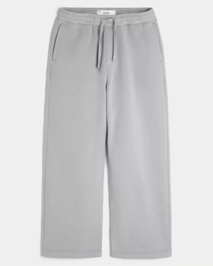 Pantaloni de sport super largi cu buzunare din spate Los Angeles Pantaloni de sport super largi cu buzunare din spate Los Angeles