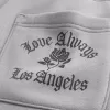 Pantaloni de sport super largi cu buzunare din spate Los Angeles Pantaloni de sport super largi cu buzunare din spate Los Angeles