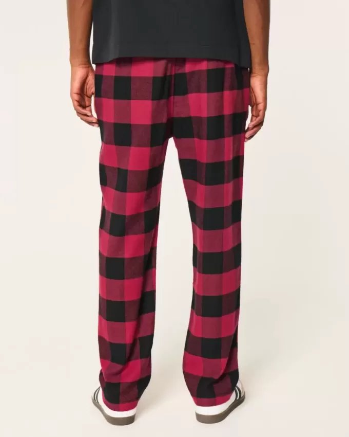 Pantaloni drepti de pijama 24/7
