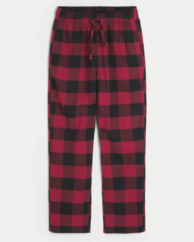 Pantaloni drepti de pijama 24/7