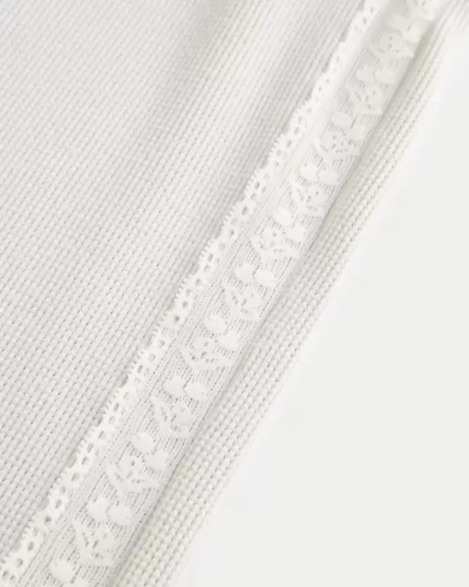 Pantaloni drepti Gilly Hicks Waffle Lace Pantaloni drepti Gilly Hicks Waffle Lace