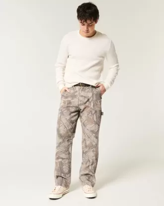 Pantaloni largi Camo Carpenter