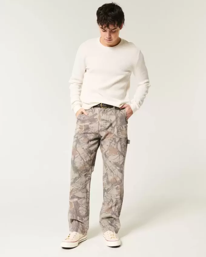 Pantaloni largi Camo Carpenter Pantaloni largi Camo Carpenter