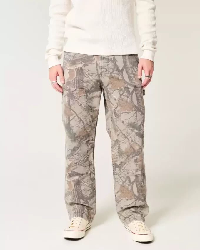 Pantaloni largi Camo Carpenter Pantaloni largi Camo Carpenter