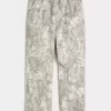 Pantaloni largi Cargo cu tragere Pantaloni largi Cargo cu tragere