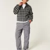 Pantaloni largi Cargo cu tragere Pantaloni largi Cargo cu tragere