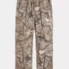 Pantaloni largi Cargo cu tragere Pantaloni largi Cargo cu tragere