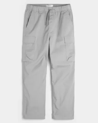 Pantaloni largi Cargo cu tragere