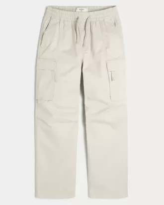 Pantaloni largi Cargo cu tragere