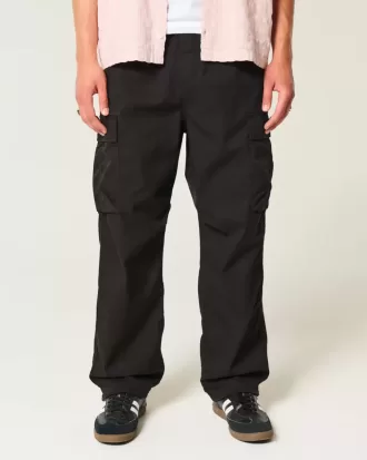 Pantaloni largi Cargo cu tragere