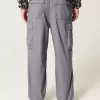 Pantaloni largi Cargo cu tragere Pantaloni largi Cargo cu tragere